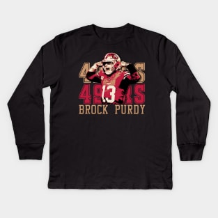 Brock Purdy 49ers Kids Long Sleeve T-Shirt